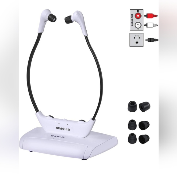 New Simolio Wireless Headphones for TV